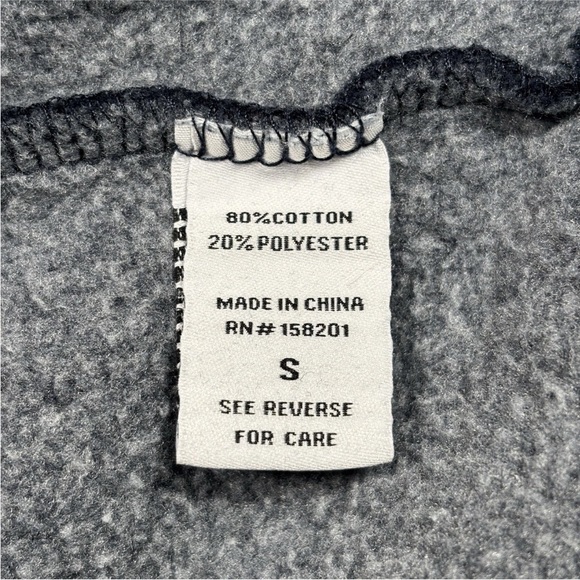 Lazy Sunday Boston 1/4 Zip Mock Neck Sweater Women’s Small Black/Red Pullover - Picture 6 of 9